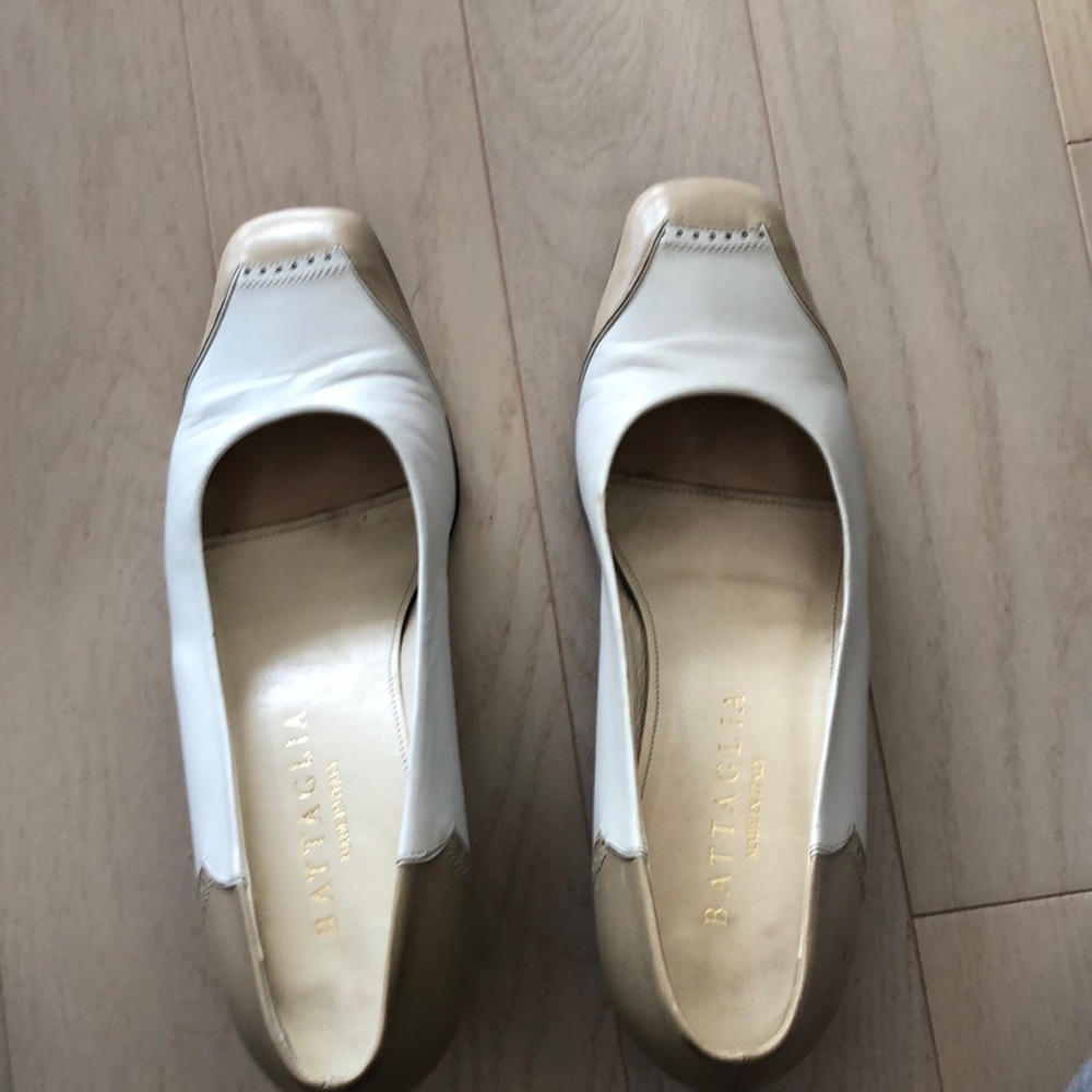 Battaglia Italian two-tone shoe